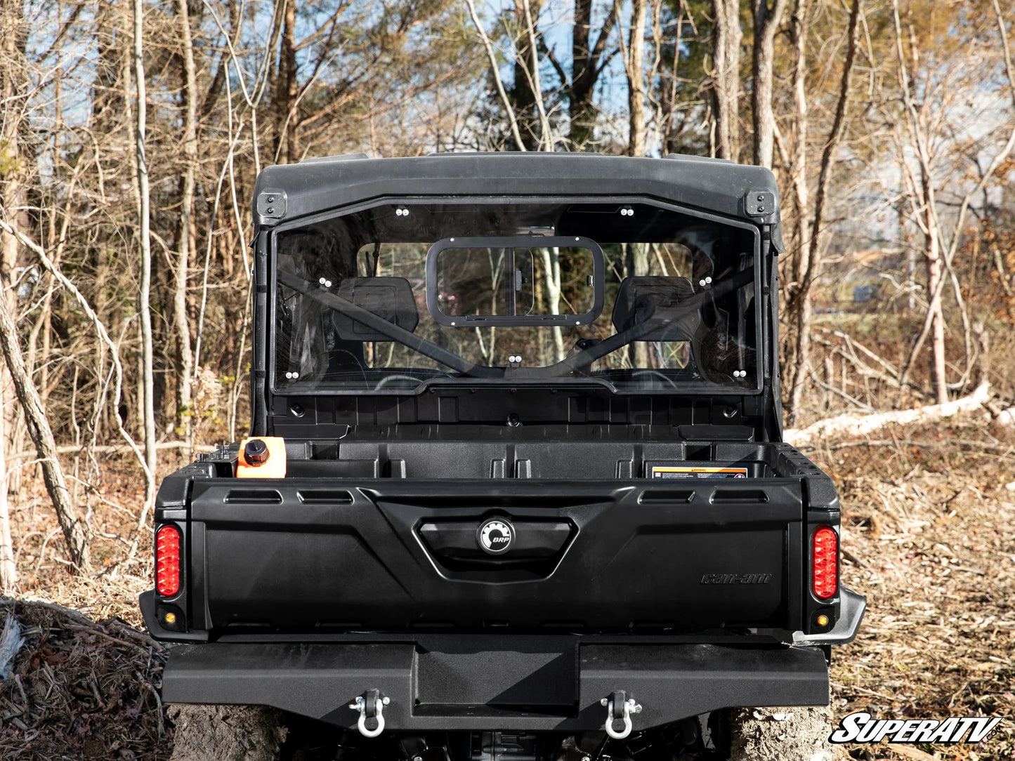 SuperATV - Can-Am Defender Sliding Rear Windshield