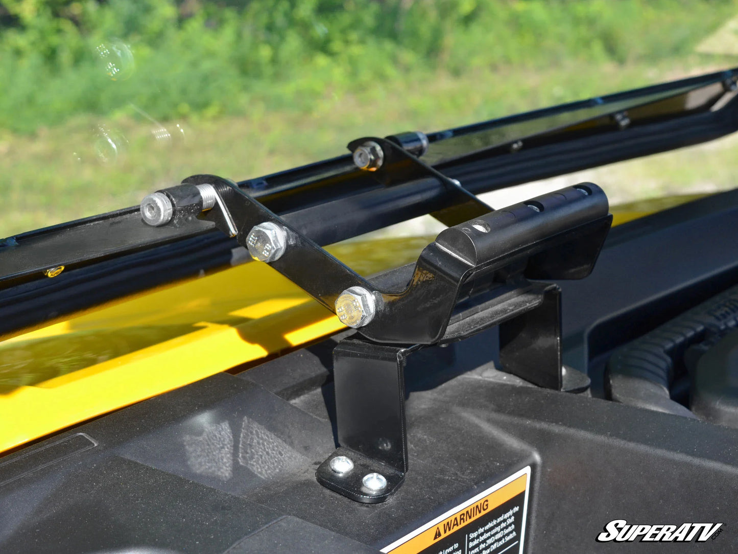 SuperATV - Can-Am Defender Flip Windshield