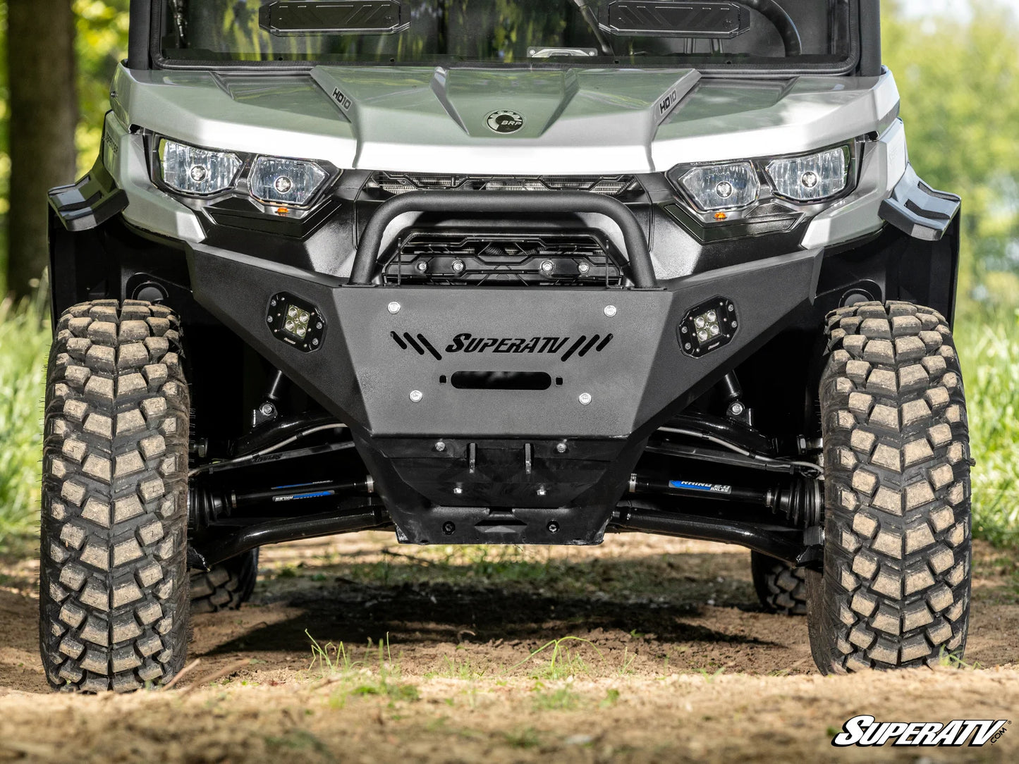 SuperATV - Can-Am Defender HD8 Atlas Pro Heim Joint 1.5" Forward Offset A-Arms