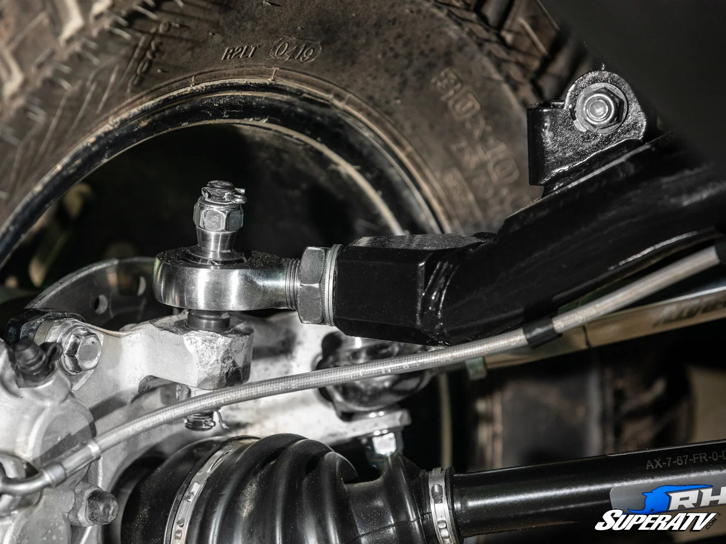 SuperATV - Can-Am Defender HD10 Atlas Pro Heim Joint 1.5" Forward Offset A-Arms