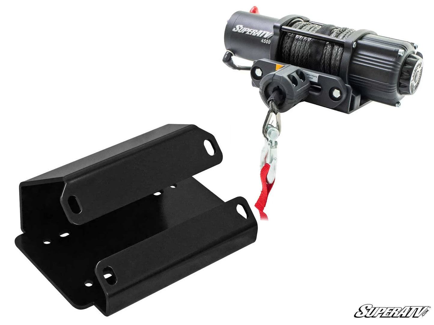 SuperATV - Can-Am Defender Winch Mounting Plate