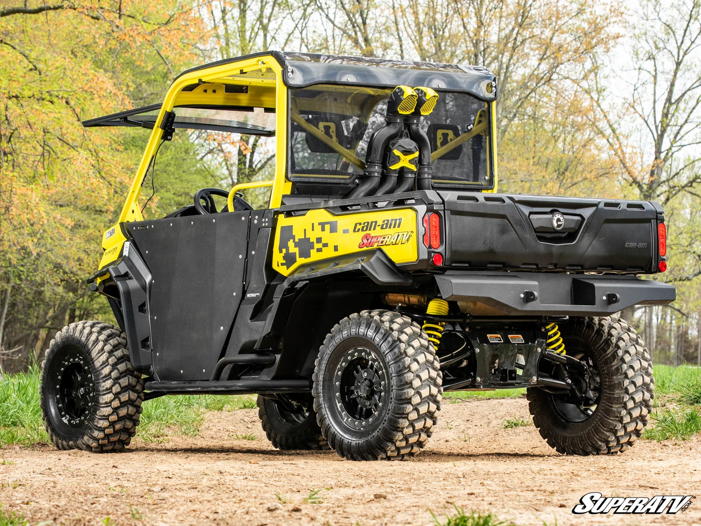 SuperATV - Can-Am Defender HD10 Atlas Pro 2" Rear Offset A-Arms