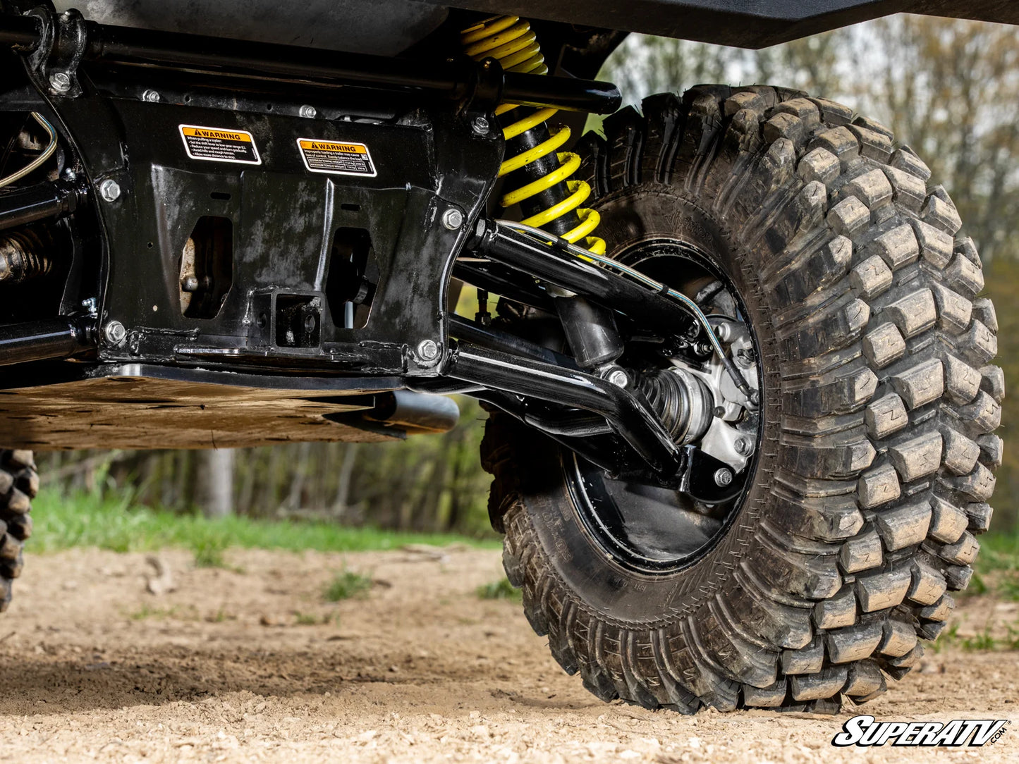 SuperATV - Can-Am Defender HD10 Atlas Pro 2" Rear Offset A-Arms
