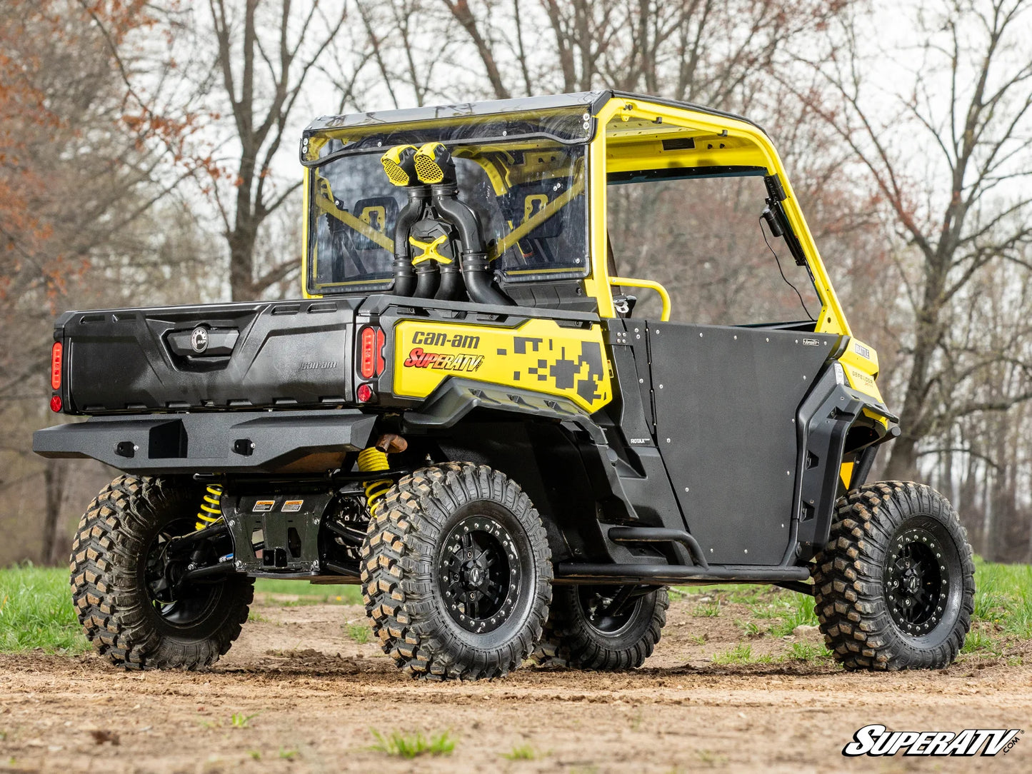 SuperATV - Can-Am Defender HD10 2" Rear Offset A-Arms