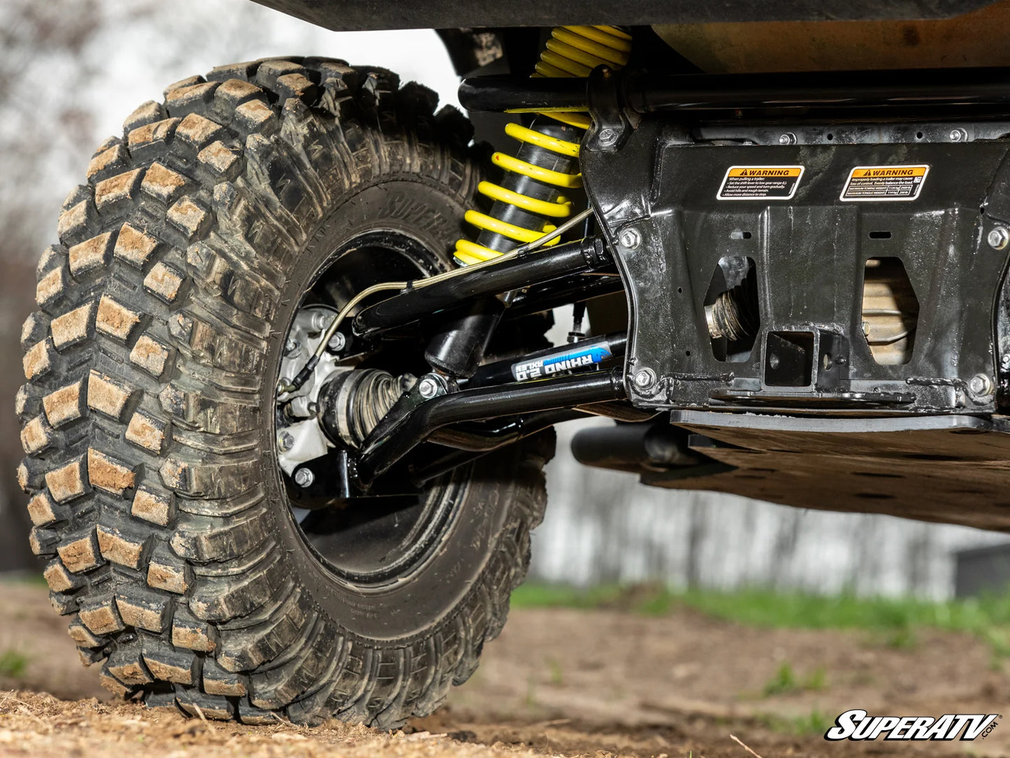 SuperATV - Can-Am Defender HD10 2" Rear Offset A-Arms