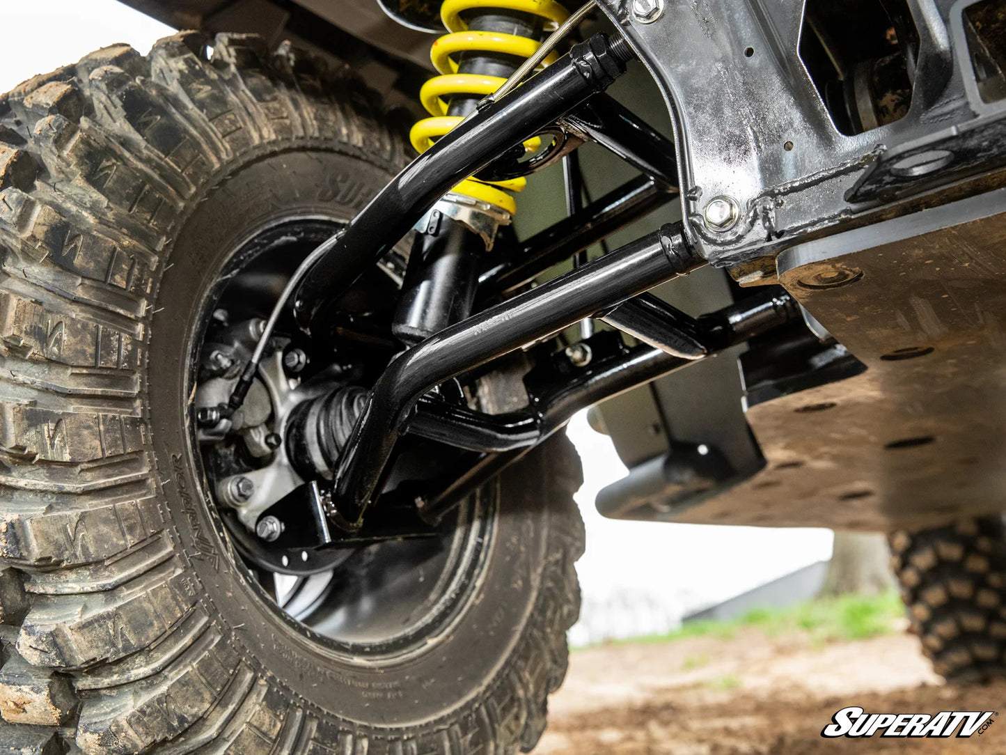 SuperATV - Can-Am Defender HD10 2" Rear Offset A-Arms