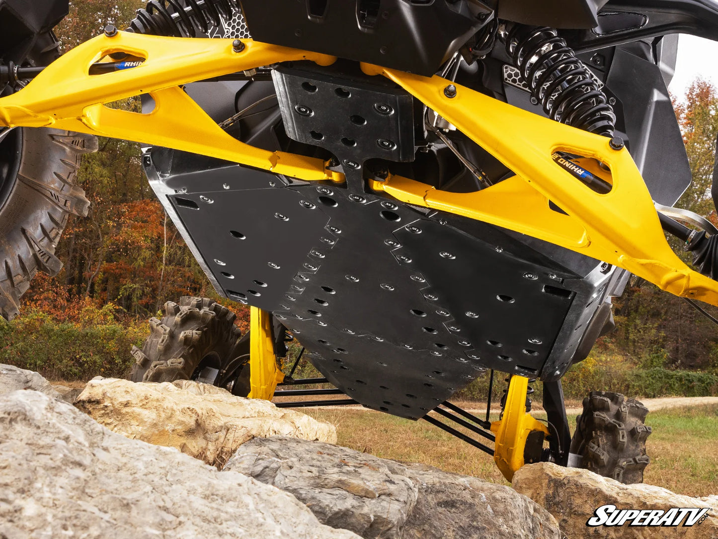 SuperATV - Can-Am Maverick R Full Skid Plate