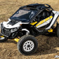 SuperATV - Can-Am Maverick R MaxDrive Power Flip Windshield