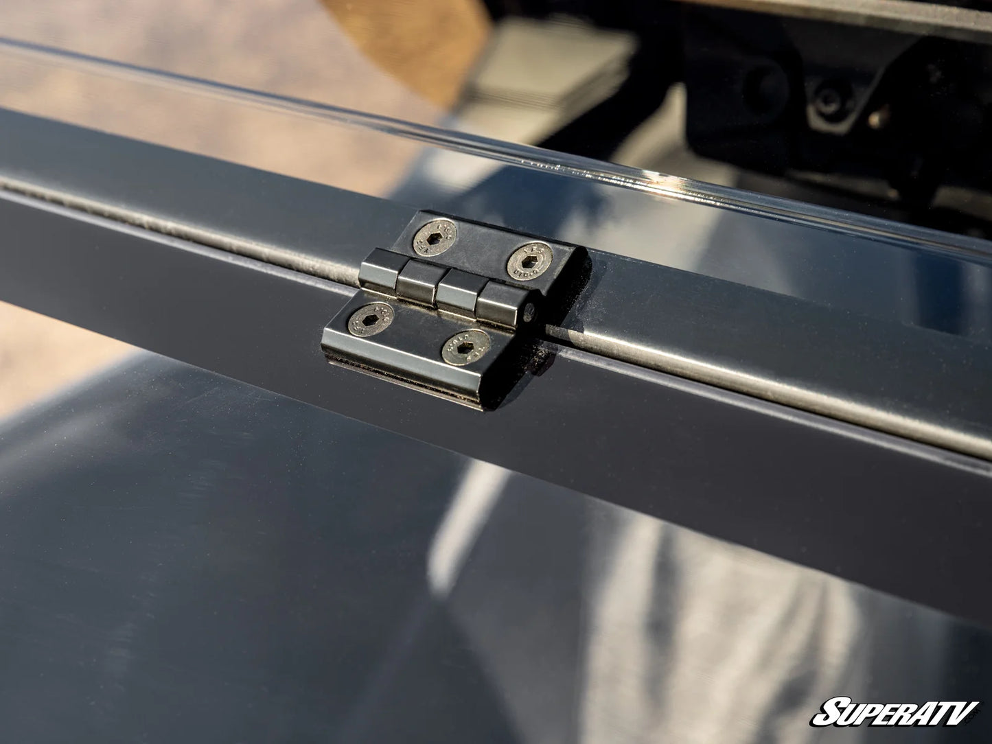 SuperATV - Can-Am Maverick R MaxDrive Power Flip Windshield