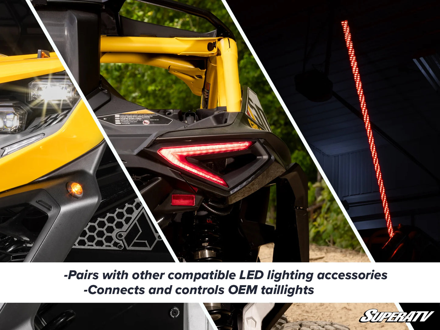 SuperATV - Can-Am Maverick R Deluxe Self-Canceling Turn Signal Kit