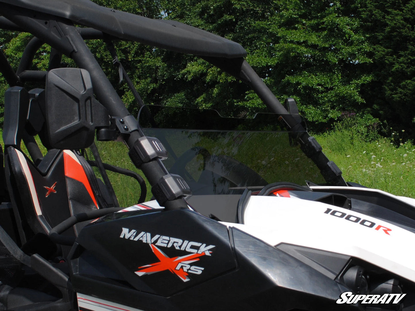SuperATV - Can-Am Maverick Half Windshield
