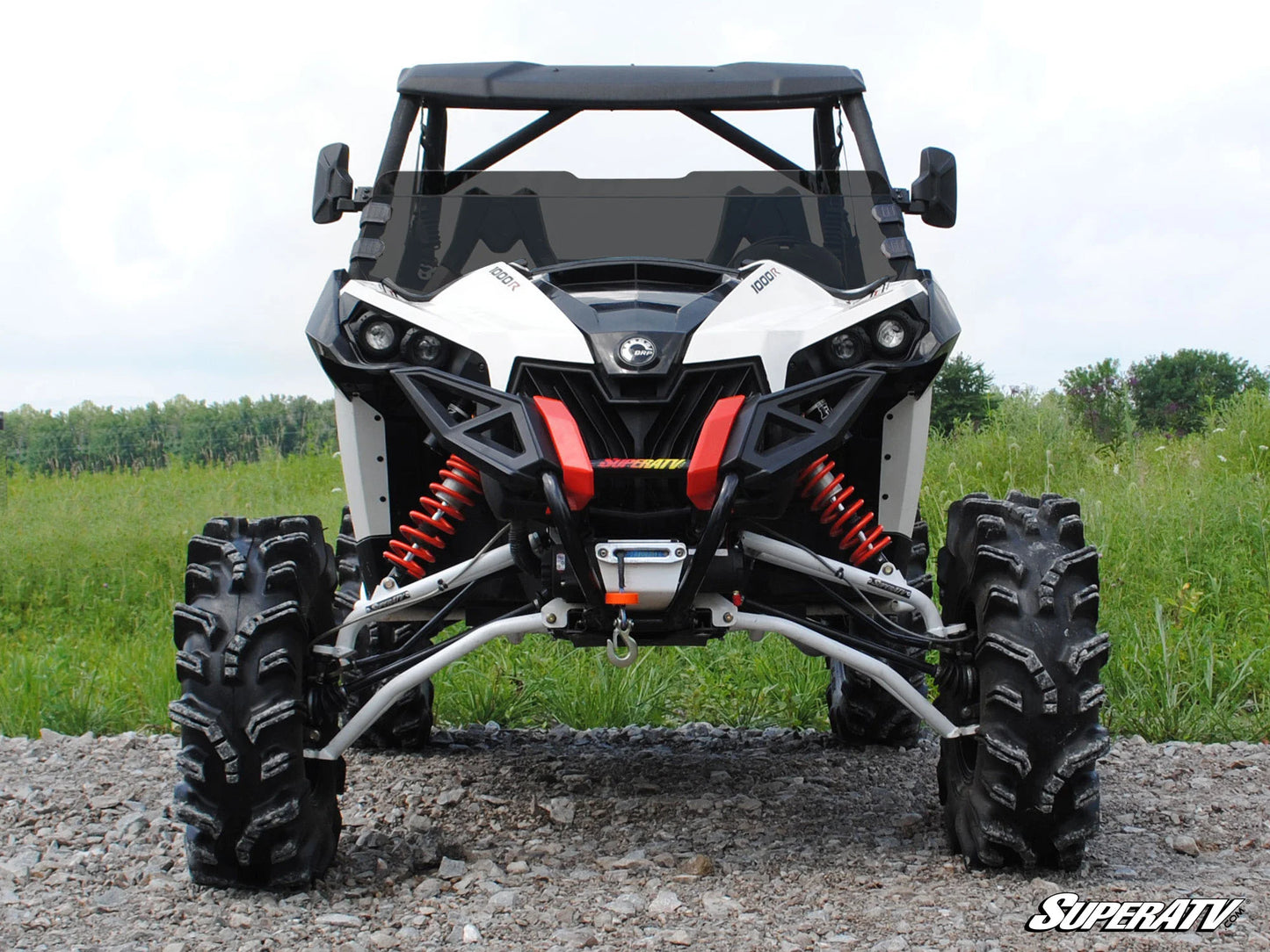 SuperATV - Can-Am Maverick Half Windshield