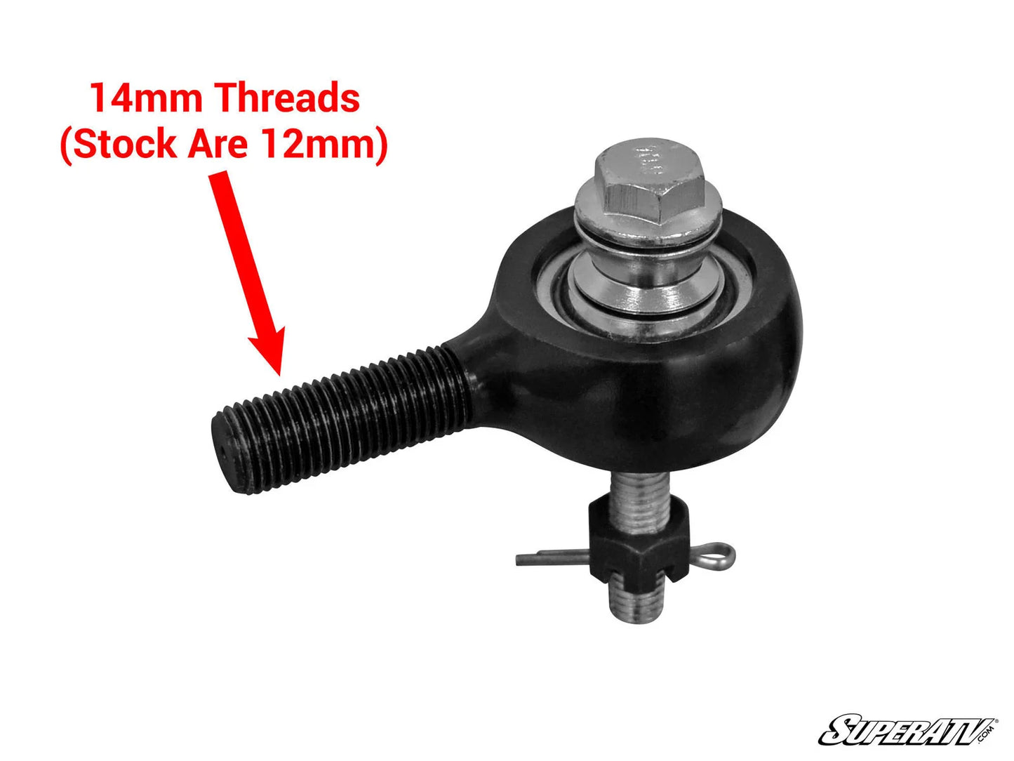 SuperATV - Can-Am Maverick Z-Bend Tie Rod Kit - Replacement for SuperATV Lift Kits