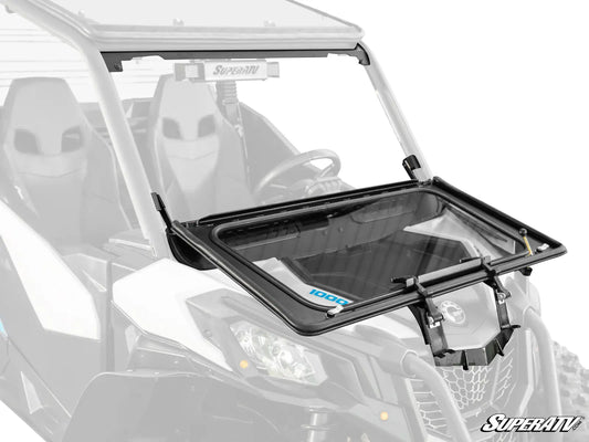 CAN-AM COMMANDER FLIP DOWN GLASS WINDSHIELD