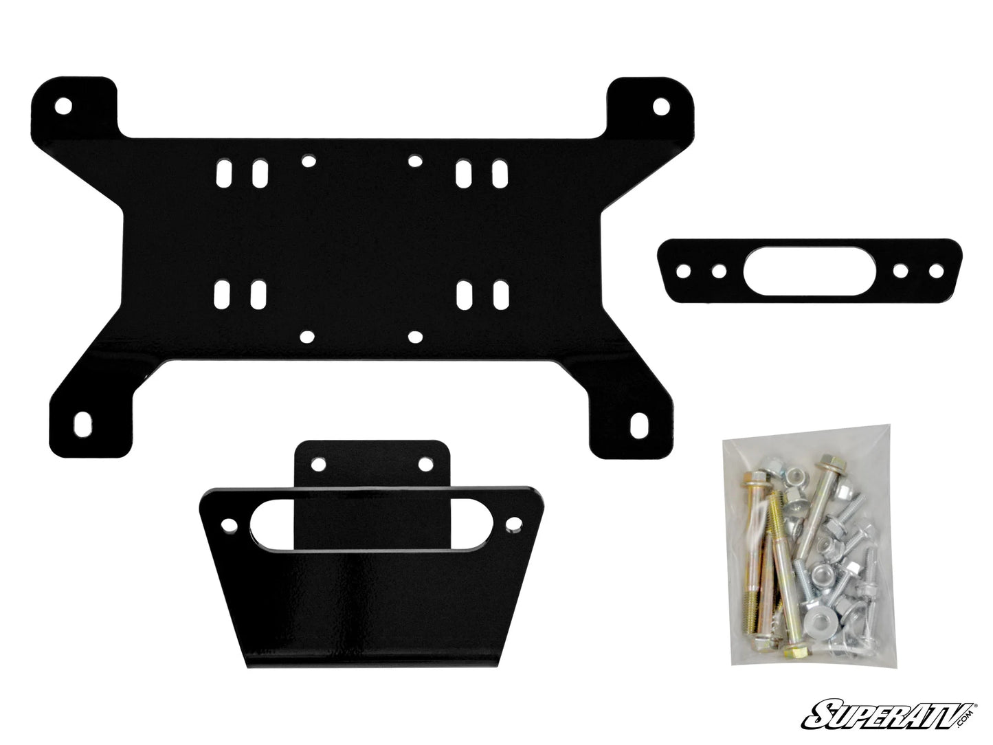 SuperATV - Can-Am Maverick Winch Mounting Plate