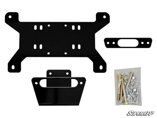 SuperATV - Can-Am Maverick Winch Mounting Plate