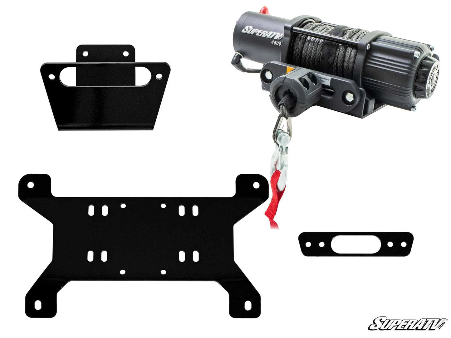 SuperATV - Can-Am Maverick Winch Mounting Plate