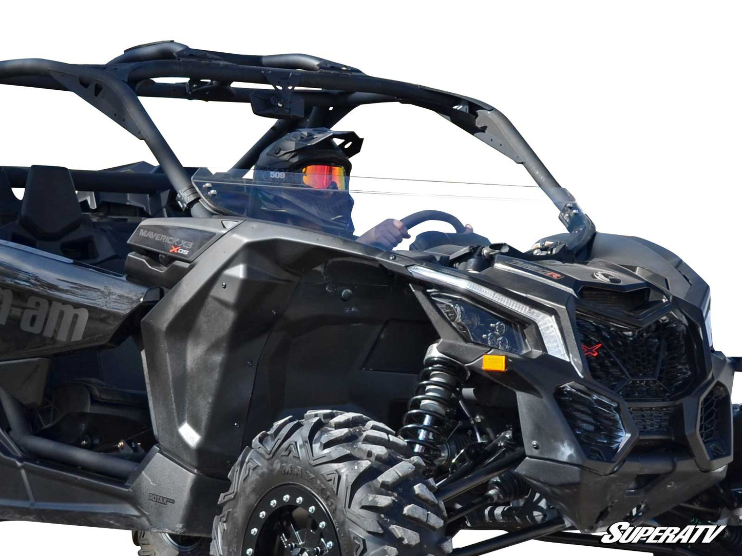 SuperATV - Can-Am Maverick X3 Half Windshield