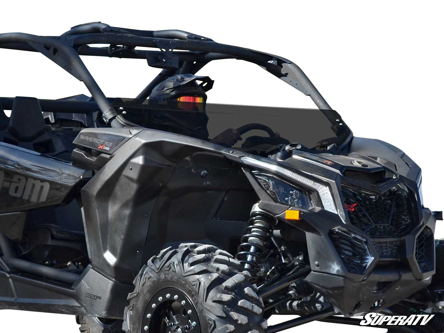 SuperATV - Can-Am Maverick X3 Half Windshield