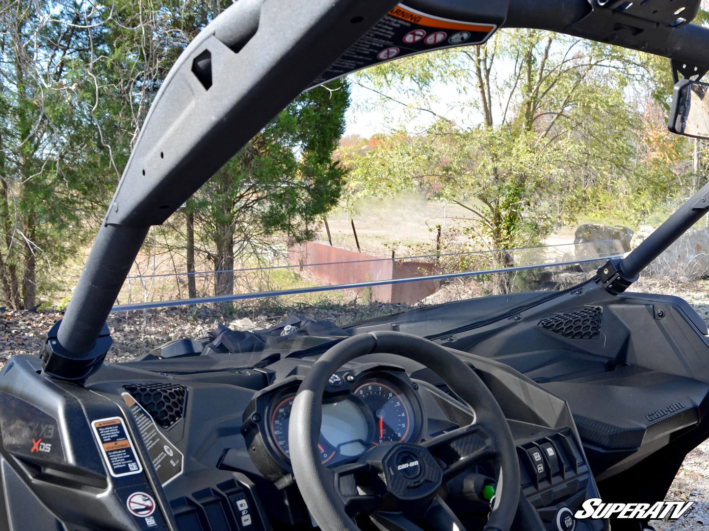 SuperATV - Can-Am Maverick X3 Half Windshield