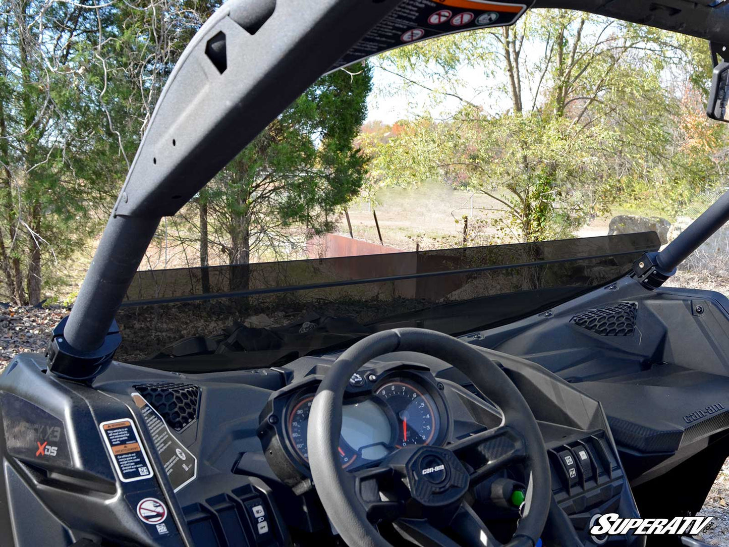 SuperATV - Can-Am Maverick X3 Half Windshield