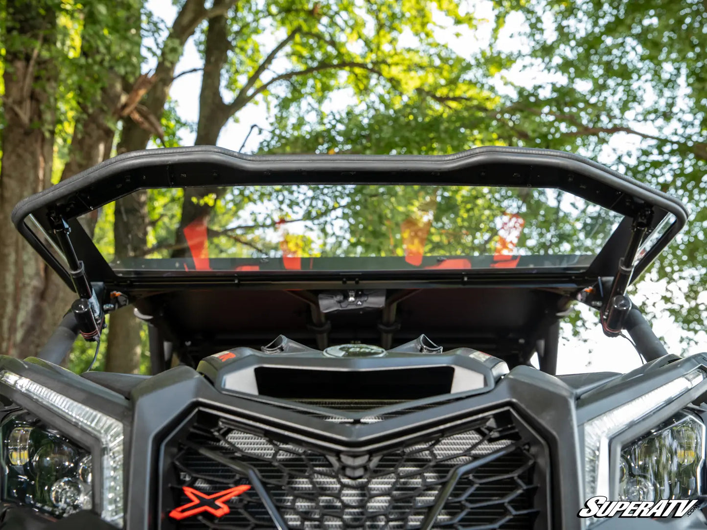 CAN-AM MAVERICK X3 MAXDRIVE POWER FLIP WINDSHIELD