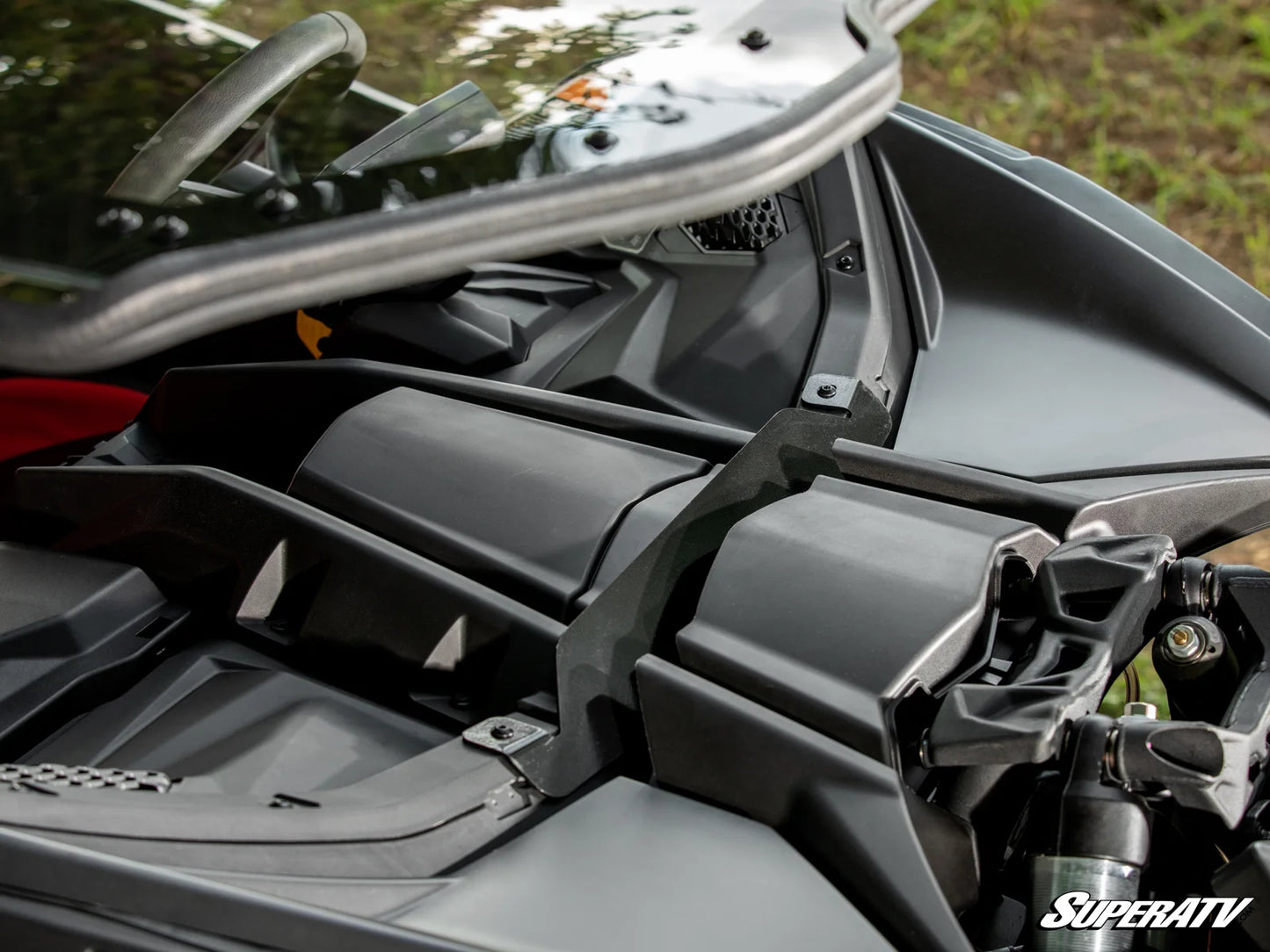 SuperATV - Can-Am Maverick X3 MaxDrive Power Flip Windshield