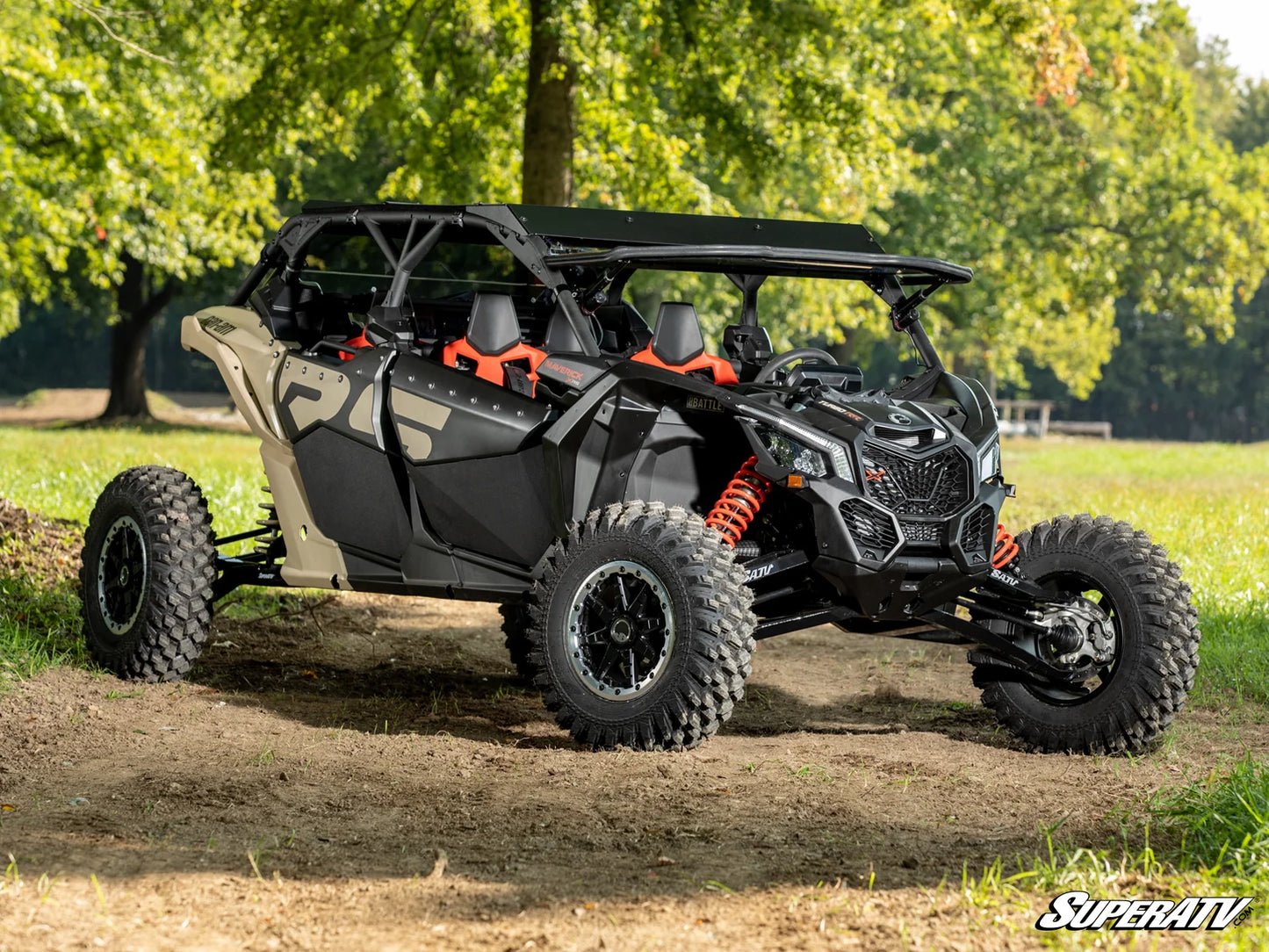 SuperATV - Can-Am Maverick X3 MaxDrive Power Flip Windshield