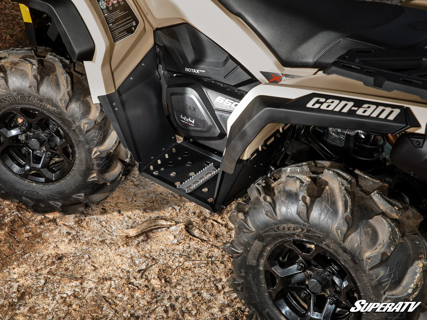 SuperATV - Can-Am Outlander Footwells