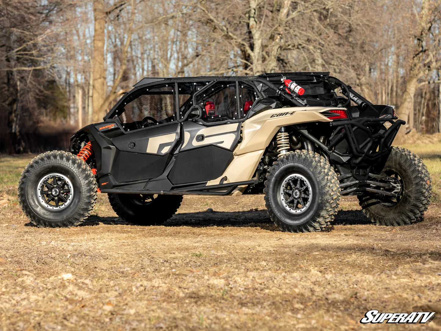 SuperATV - Can-Am Maverick X3 MAX Hard Cab Enclosure Upper Doors