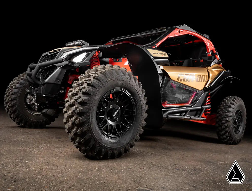 ASSAULT INDUSTRIES LOW-PROFILE FENDER FLARES FOR CAN-AM MAVERICK X3