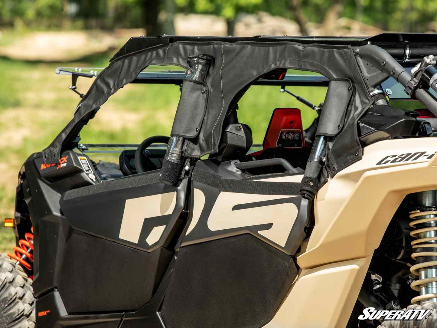 SuperATV - Can-Am Maverick X3 MAX Primal Soft Cab Enclosure Upper Doors
