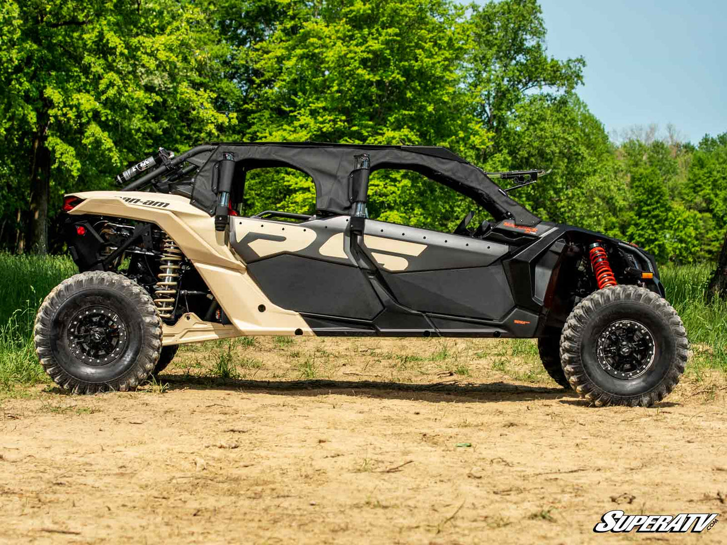 SuperATV - Can-Am Maverick X3 MAX Primal Soft Cab Enclosure Upper Doors