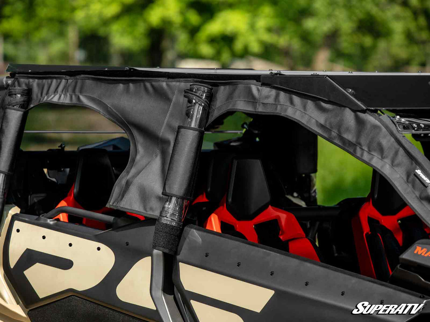 SuperATV - Can-Am Maverick X3 MAX Primal Soft Cab Enclosure Upper Doors