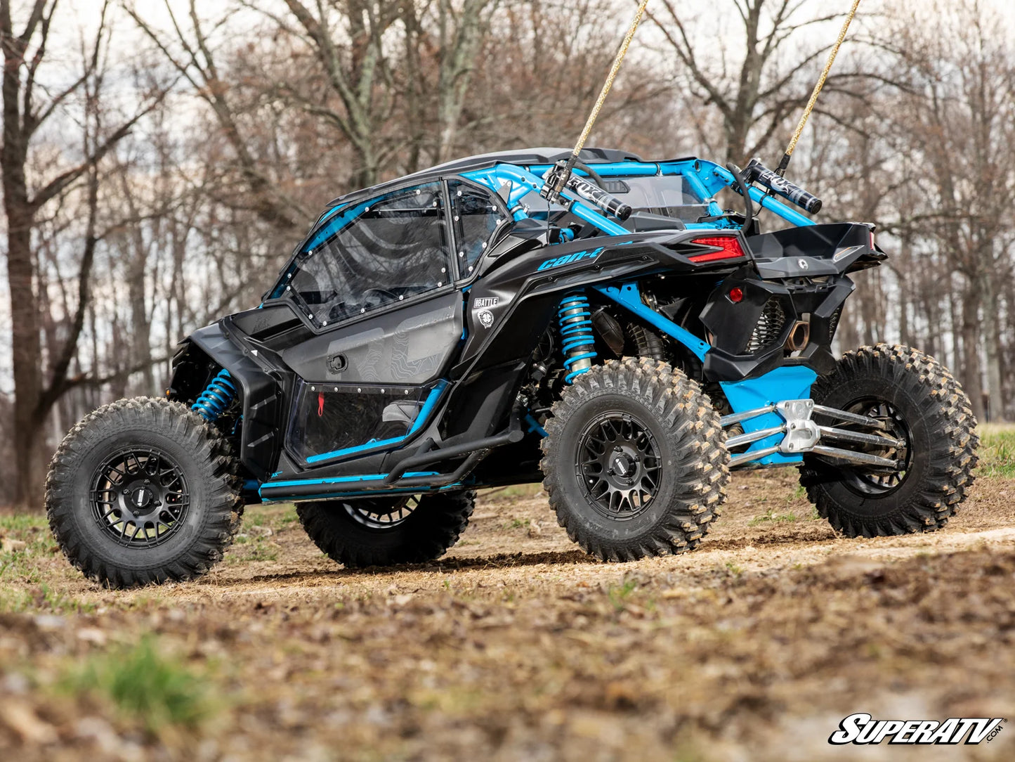 SuperATV - Can-Am Maverick X3 Hard Cab Enclosure Upper Doors