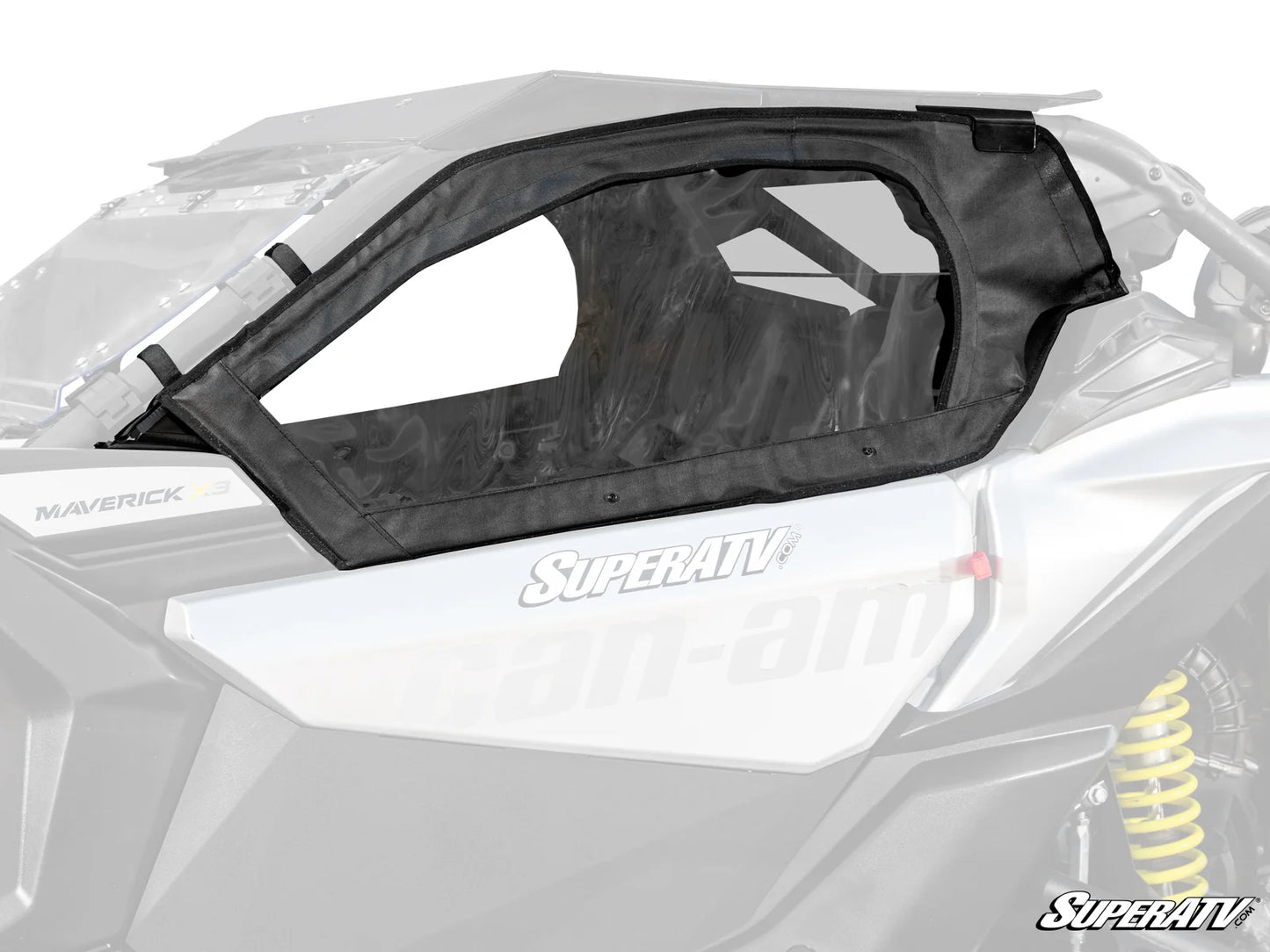 SuperATV - Can-Am Maverick X3 Primal Soft Cab Enclosure Upper Doors