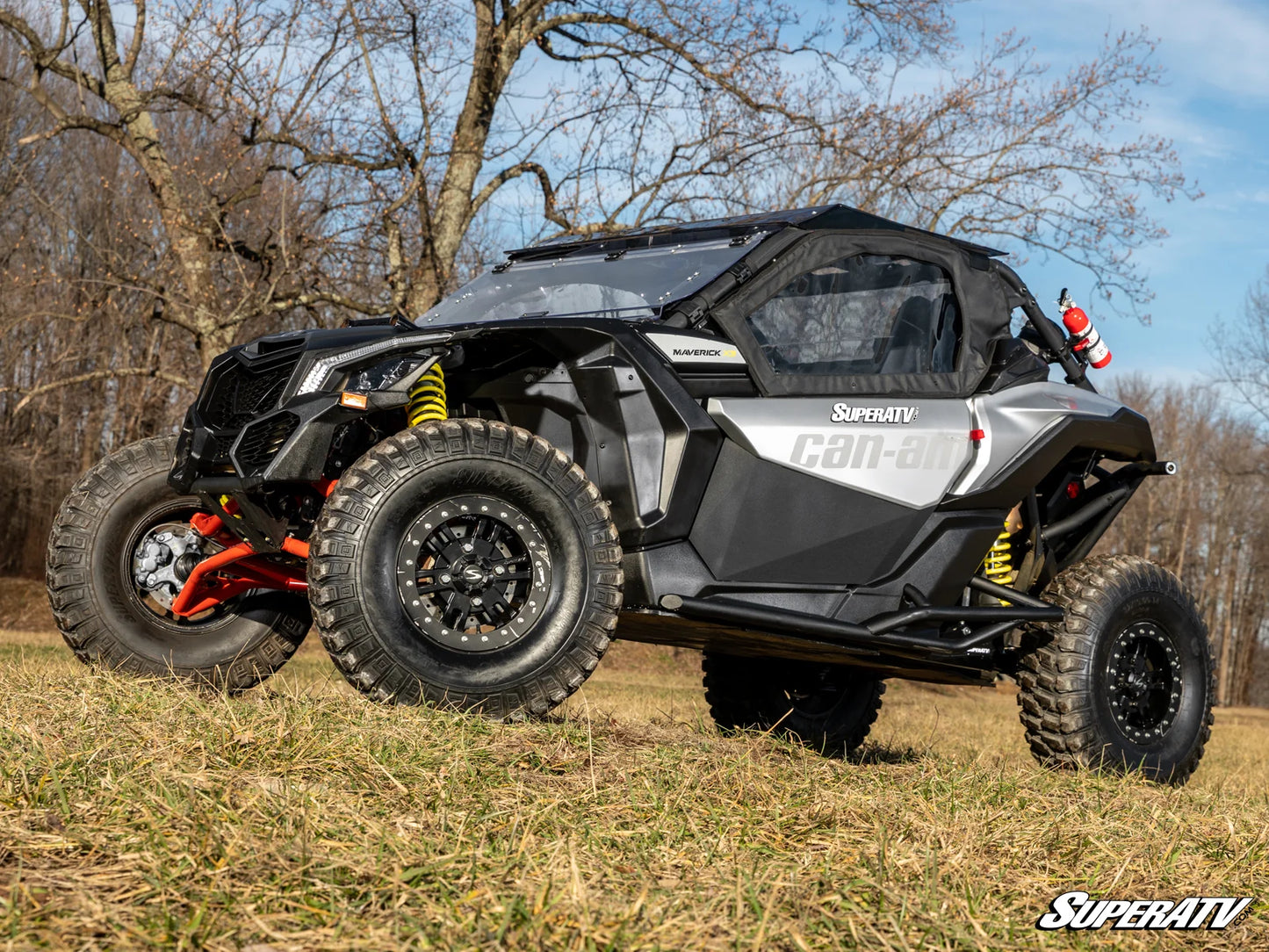 SuperATV - Can-Am Maverick X3 Primal Soft Cab Enclosure Upper Doors
