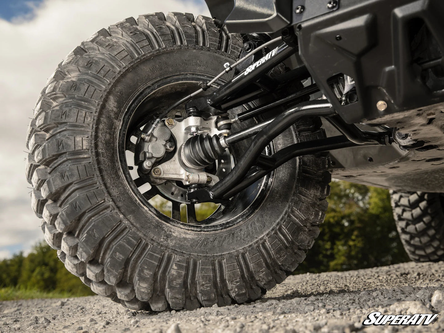 SuperATV - Can-Am Maverick Sport High Clearance 1.5" Forward Offset A-Arms