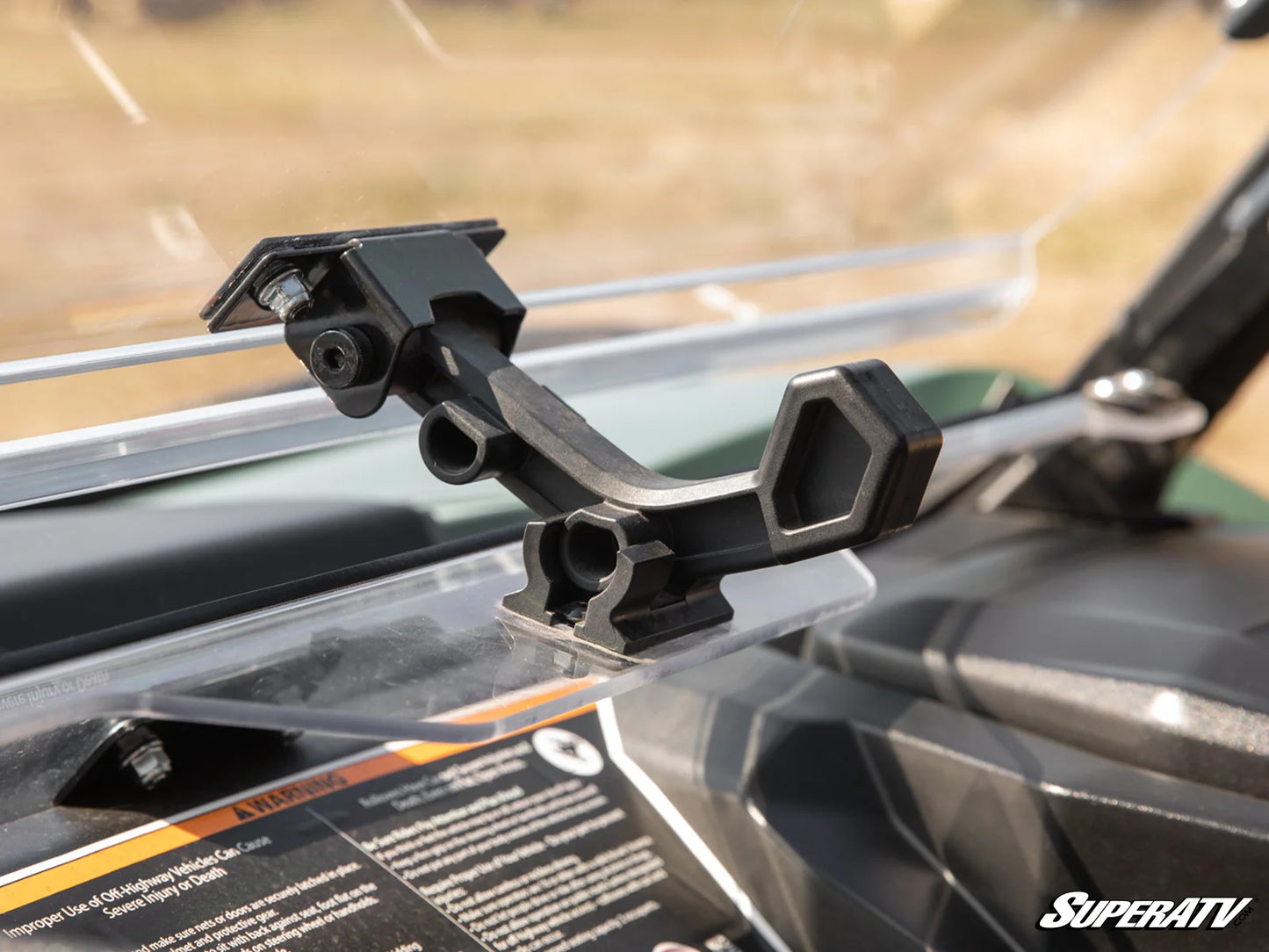 SuperATV - Can-Am Maverick Sport Flip Windshield