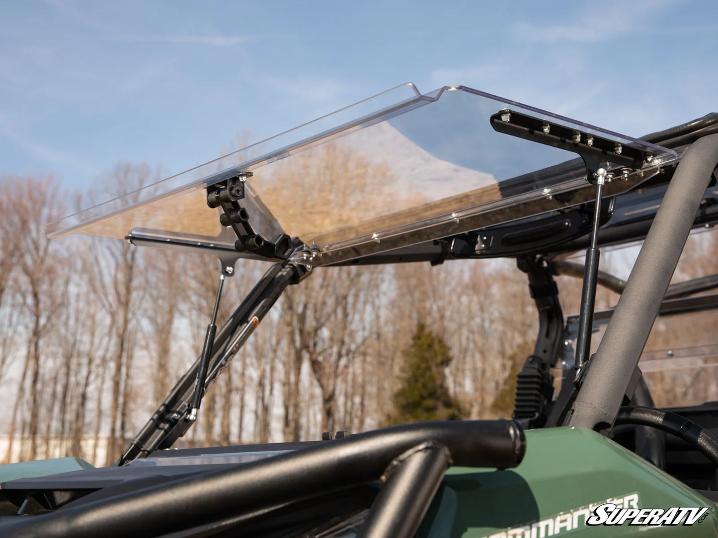 SuperATV - Can-Am Maverick Sport Flip Windshield