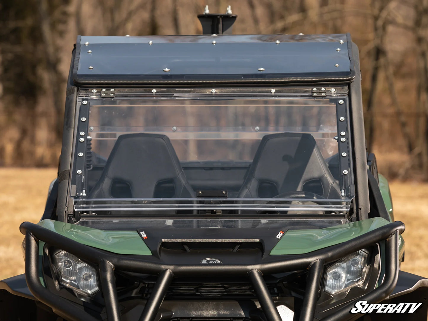 SuperATV - Can-Am Maverick Sport Flip Windshield