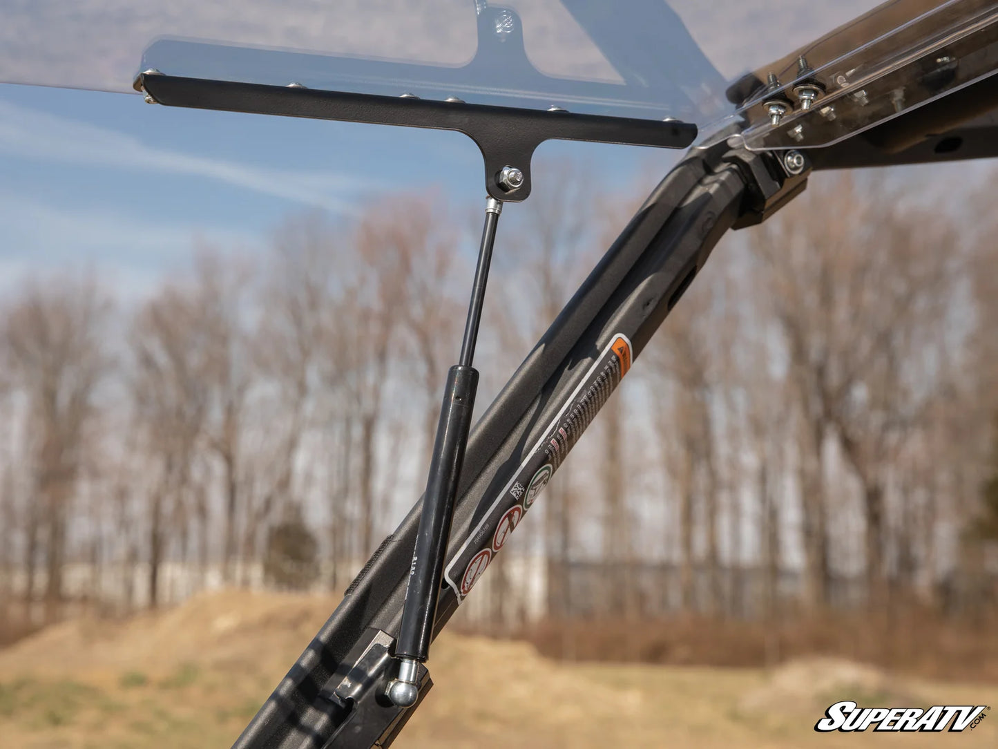 SuperATV - Can-Am Maverick Sport Flip Windshield