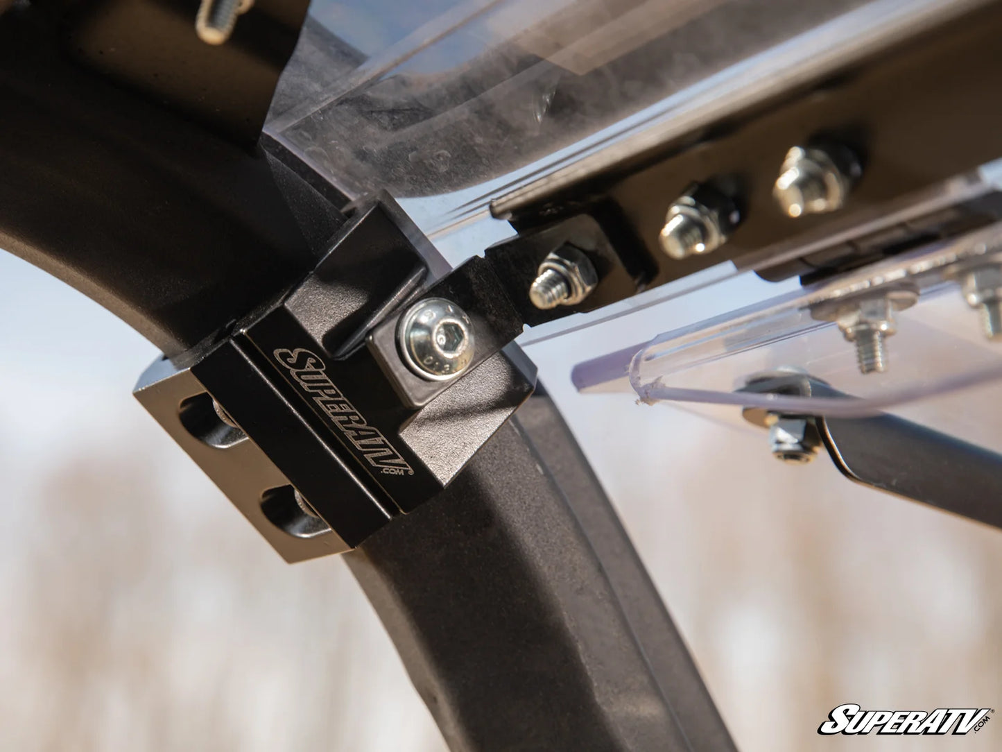 SuperATV - Can-Am Maverick Sport Flip Windshield