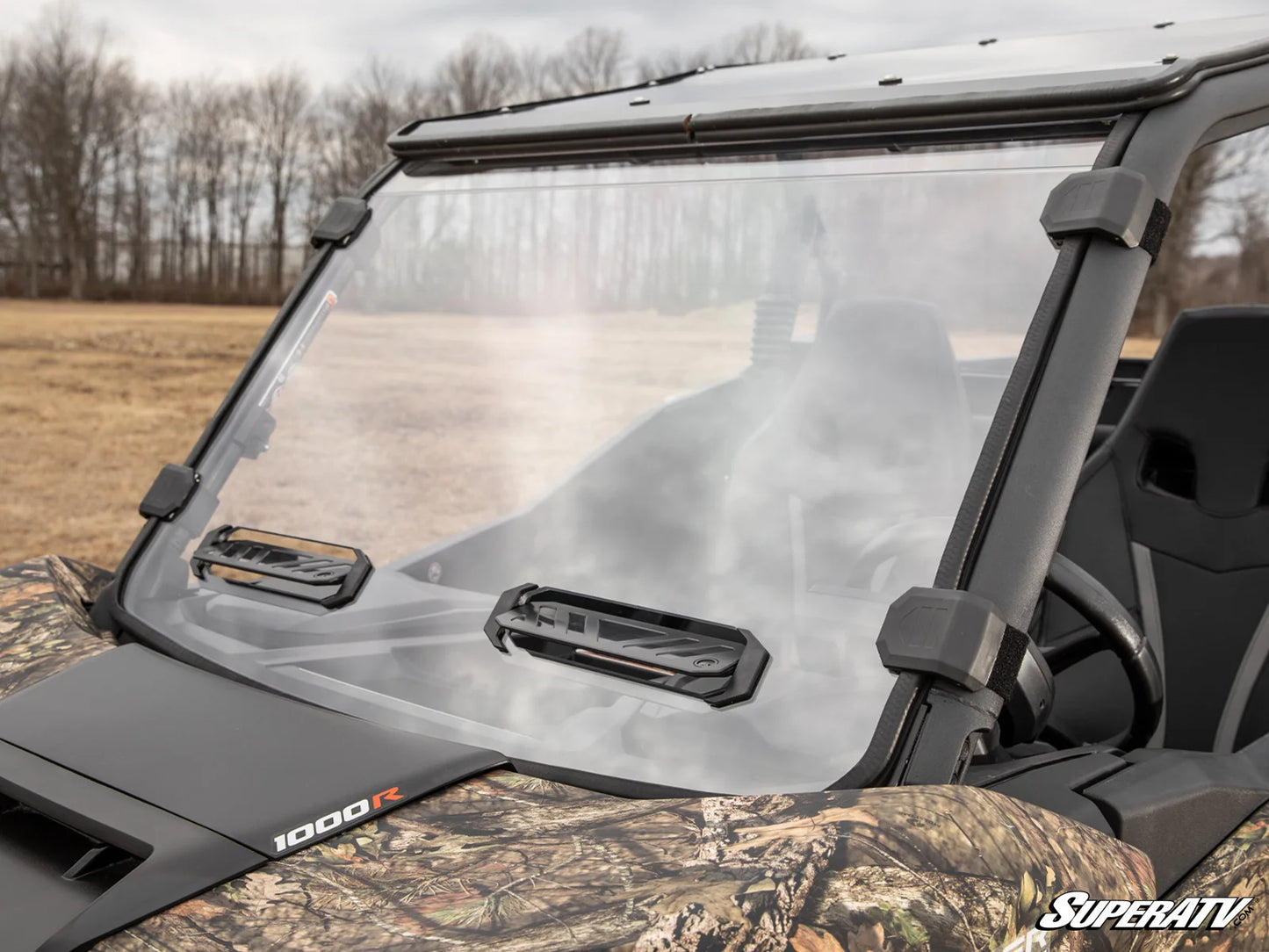 SuperATV - Can-Am Maverick Sport Vented Full Windshield