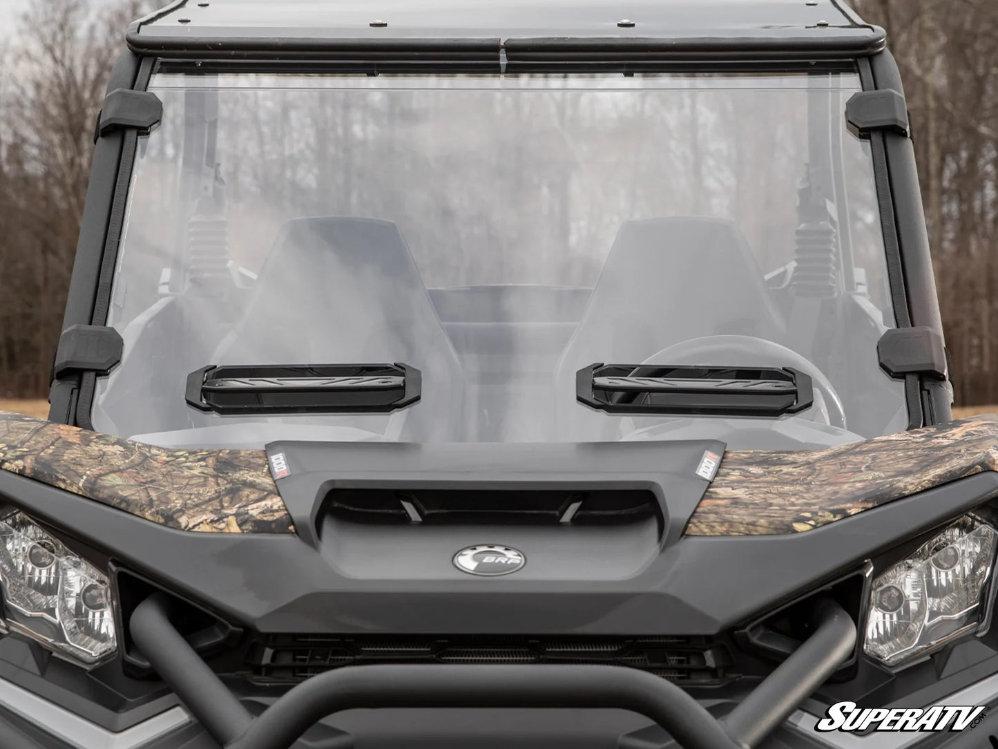 SuperATV - Can-Am Maverick Sport Vented Full Windshield