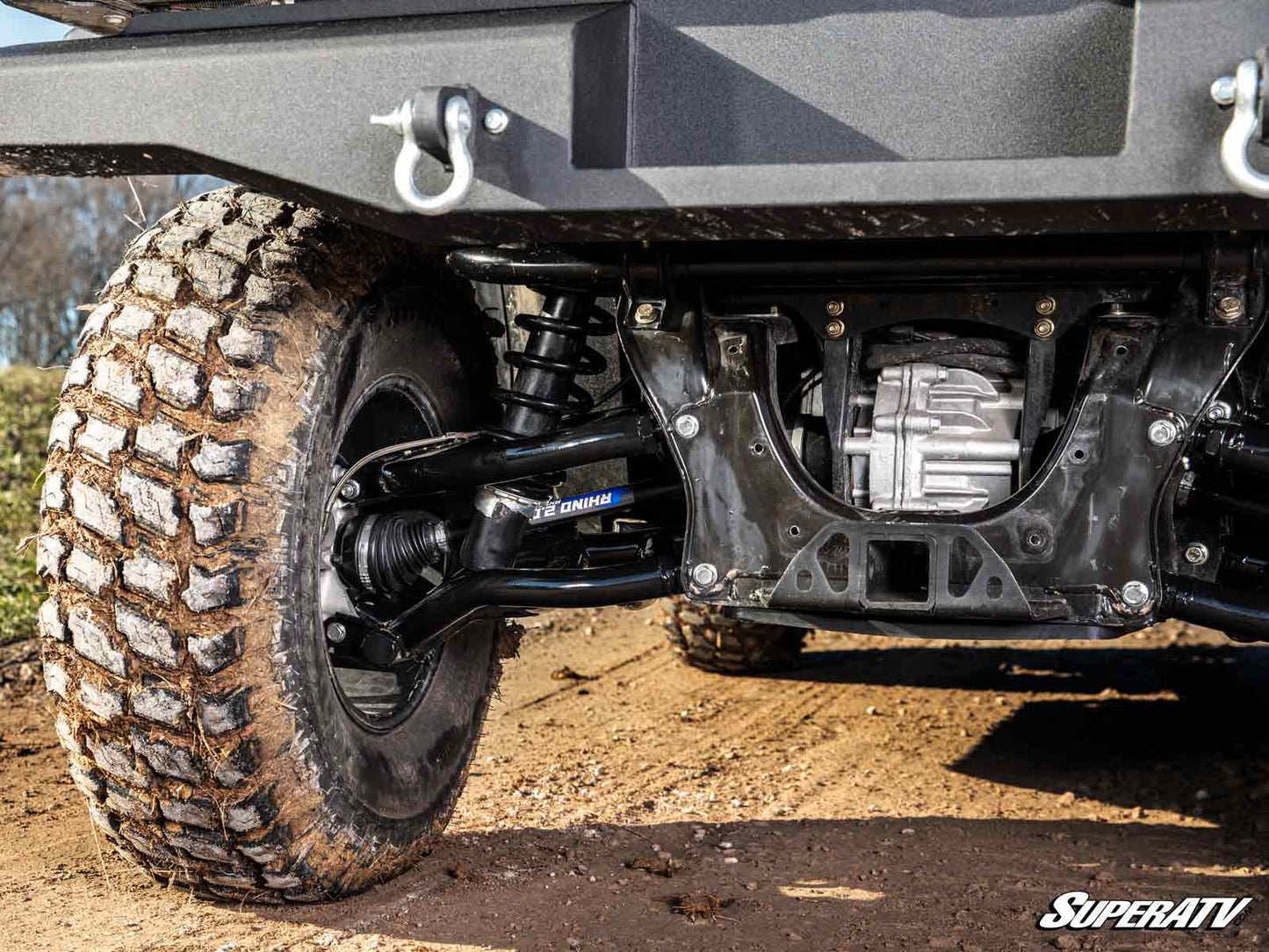 SuperATV - Can-Am Defender HD10 Atlas Pro 1.5" Rear Offset A-Arms
