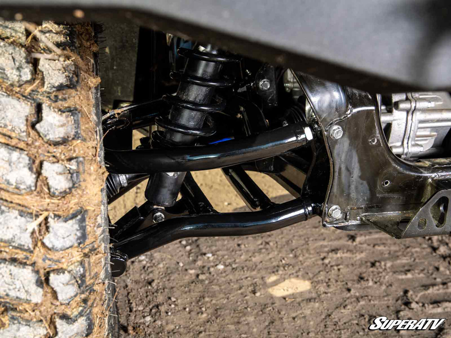 SuperATV - Can-Am Defender HD10 Atlas Pro 1.5" Rear Offset A-Arms