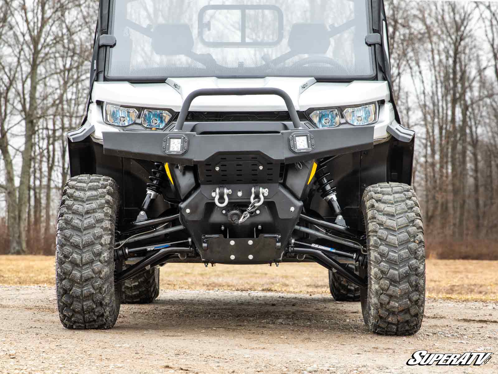 SuperATV Can Am Defender HD10 Atlas Pro 2 quot Forward Offset A Arms