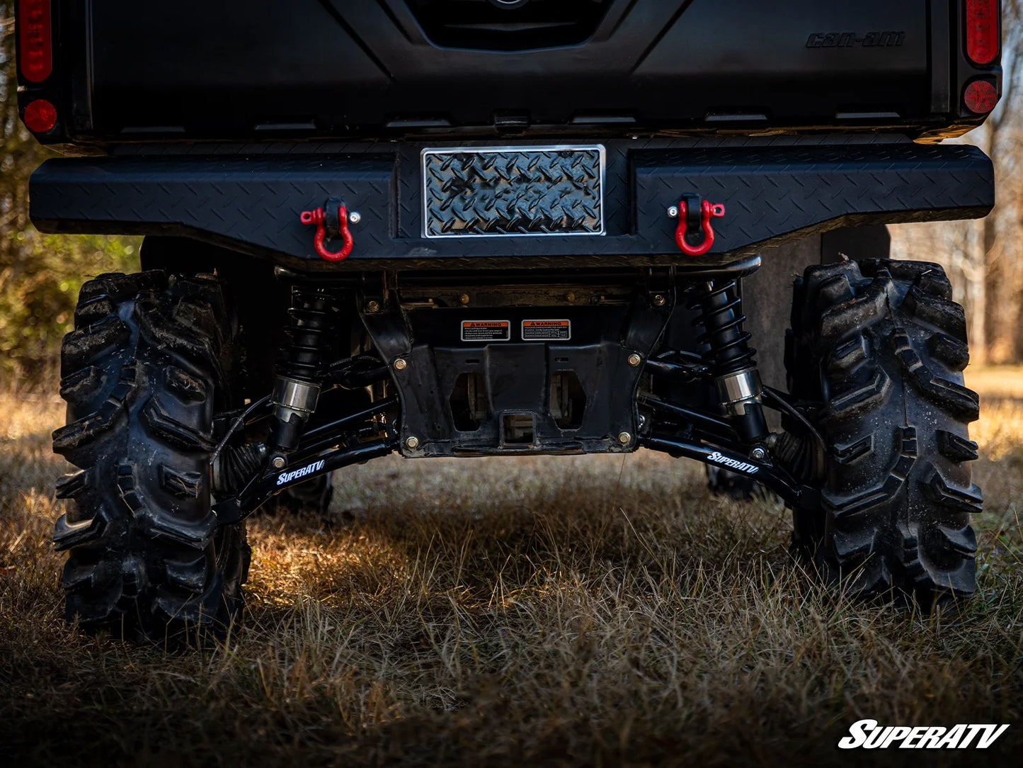 SuperATV - Can-Am Defender HD7 2" Rear Offset A-Arms
