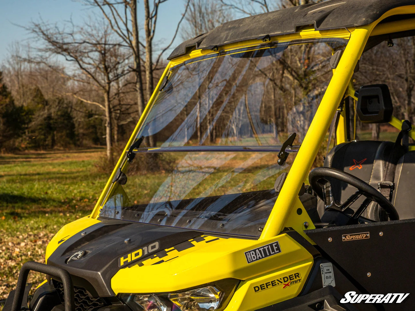 SuperATV - Can-Am Defender 3-in-1 Windshield